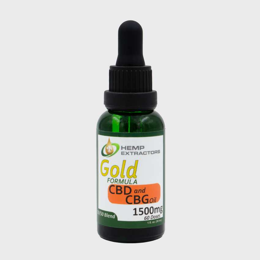 Gold Formula CBD+CBG Oil