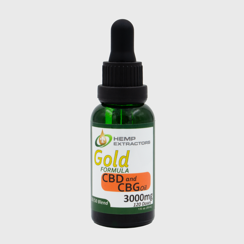 Gold Formula CBD+CBG Oil