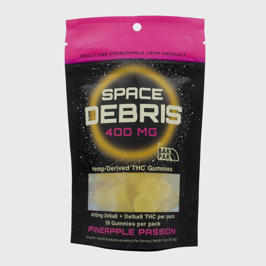 Space Debris D8+D9 THC Gummies